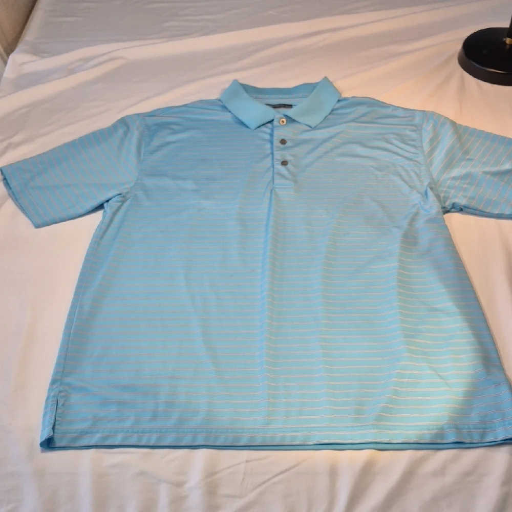 Roundtree & Yorke XLT Performance Golf Polo Short Sleeve Shirt Classic Style - Picture 3 of 16